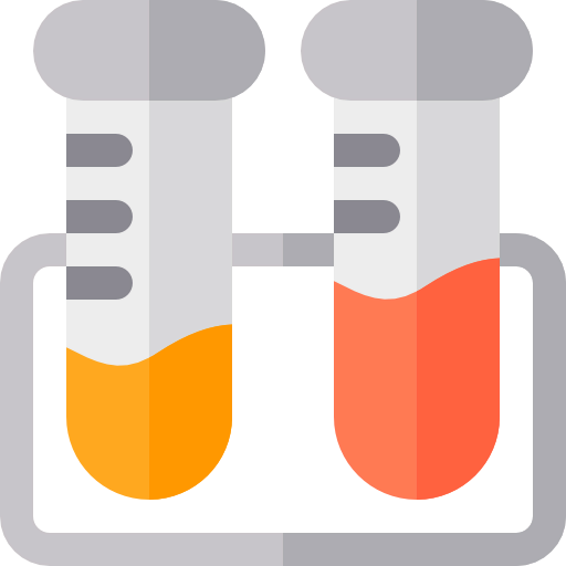 Test tubes icon