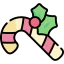 Candy cane アイコン 64x64