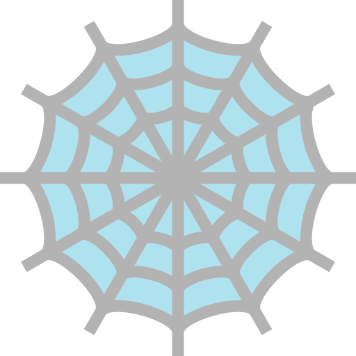 Spider web icon