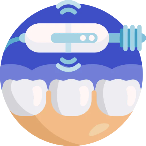 Teeth cleaning icon