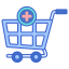 Shopping cart icon 64x64