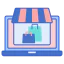 Online shop icon 64x64