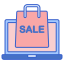 Online sale icon 64x64