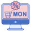 Cyber monday icon 64x64