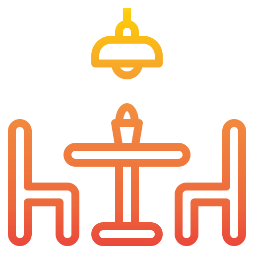 Dining table icon