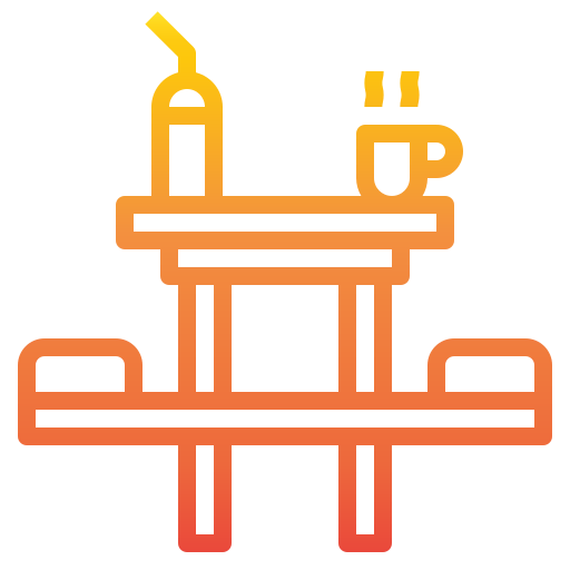 Dinner table icon