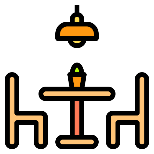 Dining table icon