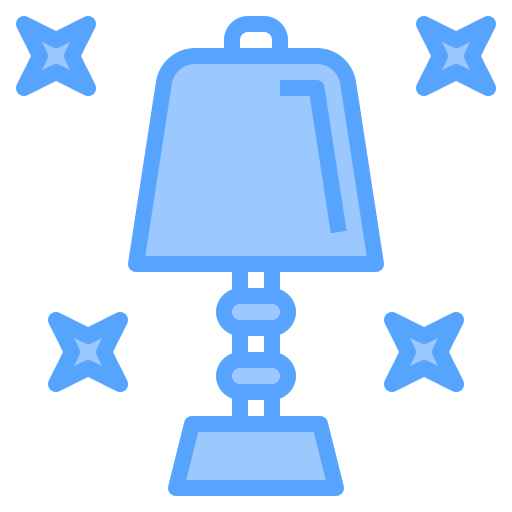 Table lamp icon