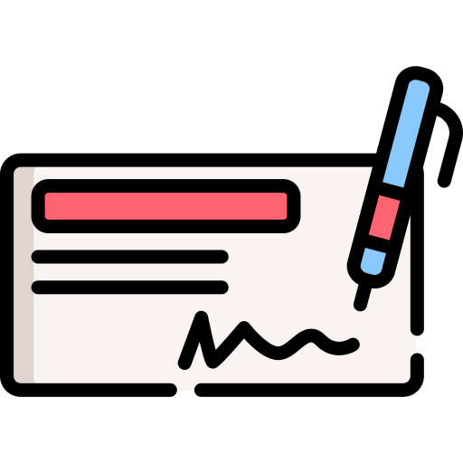 Cheque icon