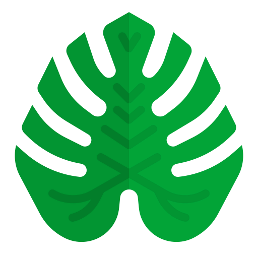Monstera leaf icon