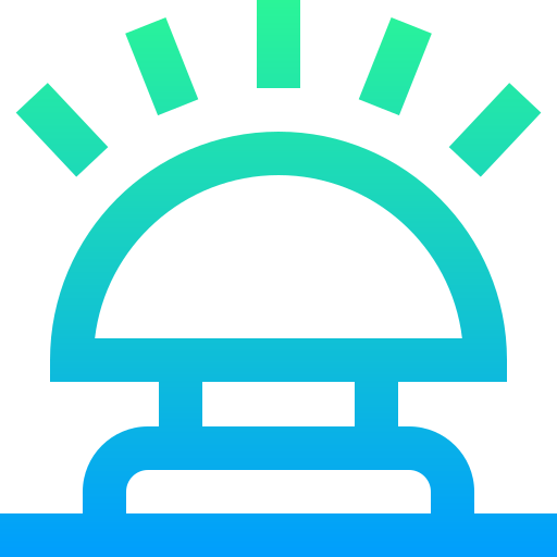 Red button icon