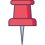 Push pin icon 64x64