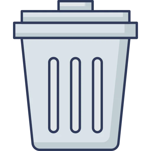 Dustbin icon