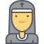 Nun icon 64x64