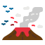 Volcano icon 64x64