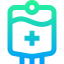 Blood transfusion icon 64x64