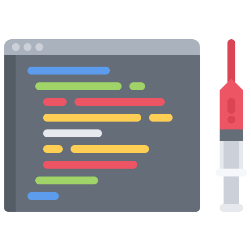 Code injection ícono