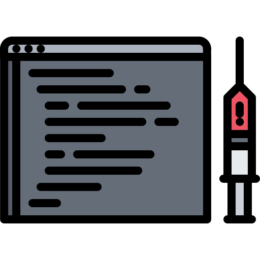 Code injection icon