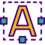 Edit text ícono 64x64