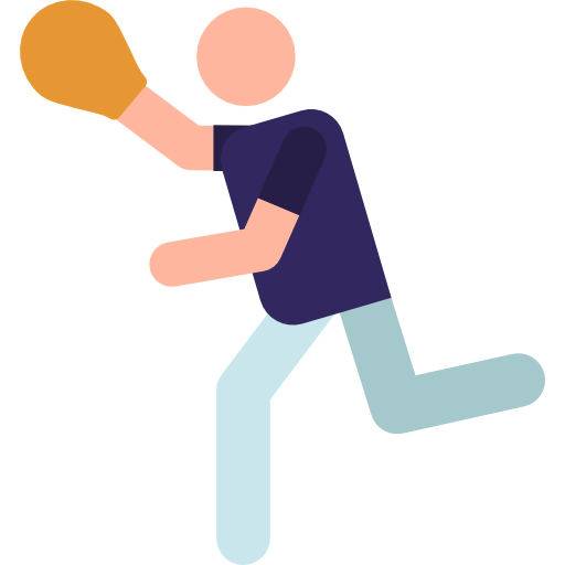 Baseball player icon
