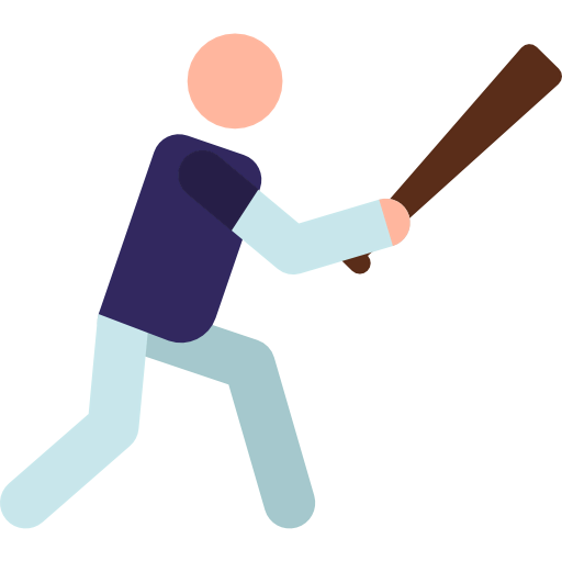 Baseball player icon