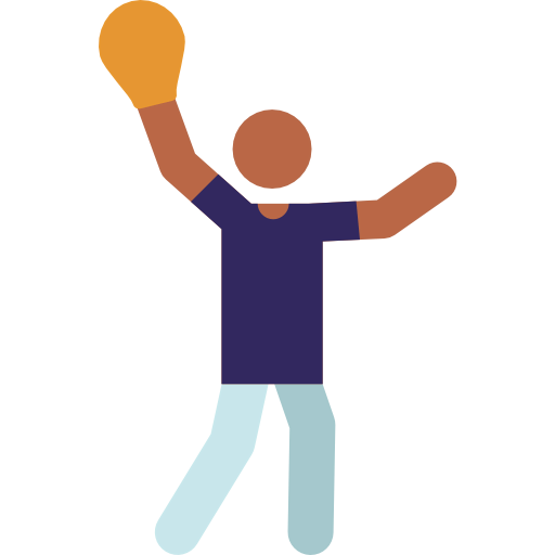 Baseball player icon