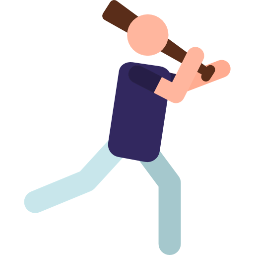 Baseball player icon