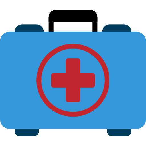 First aid kit icon