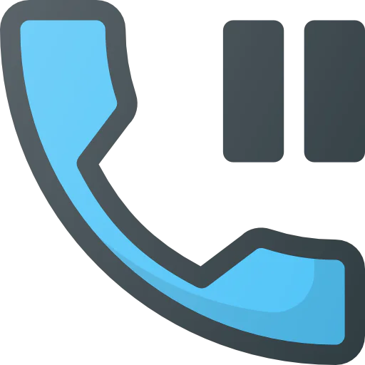 Pause call icon