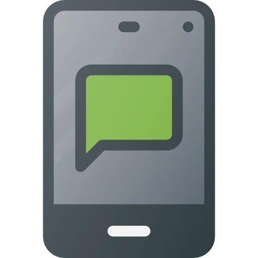 Mobile message icon
