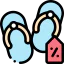 Flip flops icon 64x64