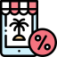 Online shop icon 64x64