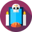 Mexican skull icon 64x64