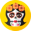 Mexican skull icon 64x64