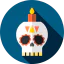 Mexican skull icon 64x64