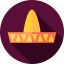 Mexican hat icon 64x64