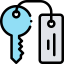 Hotel key icon 64x64