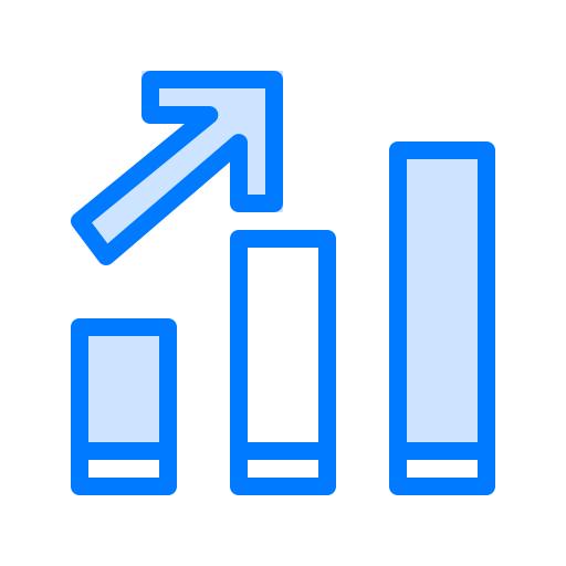 Bar graph icon