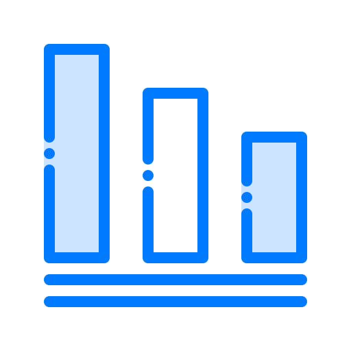 Bar graph icon