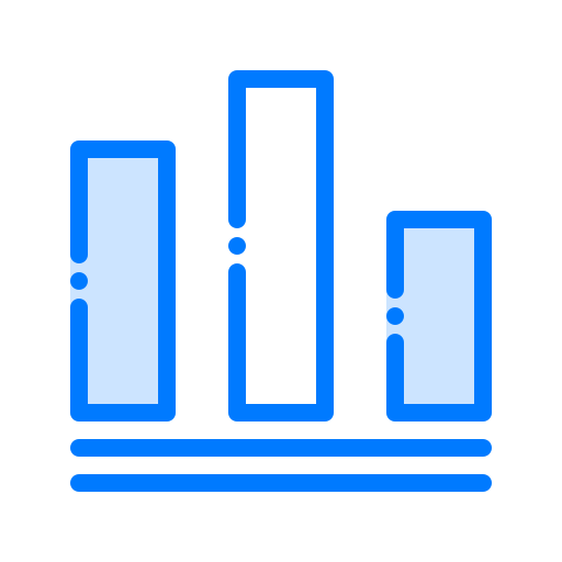 Bar graph icon