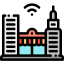 Smart city Ikona 64x64