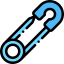 Safety pin icon 64x64