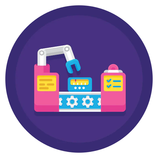 Assembly machine icon