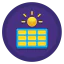 Solar panel icon 64x64
