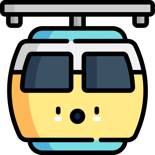 Cable car icon