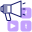 Social marketing icon 64x64