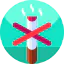 No smoking icon 64x64