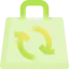 Recycling bag icon 64x64