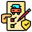 Car insurance icon 64x64