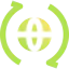 Earth grid icon 64x64